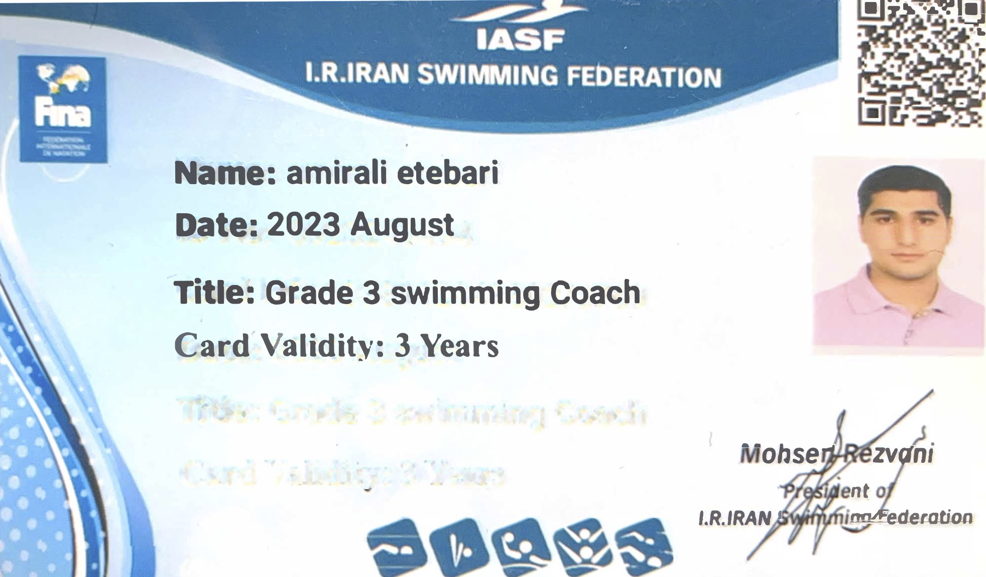 Schwimmtrainer Zertifikat